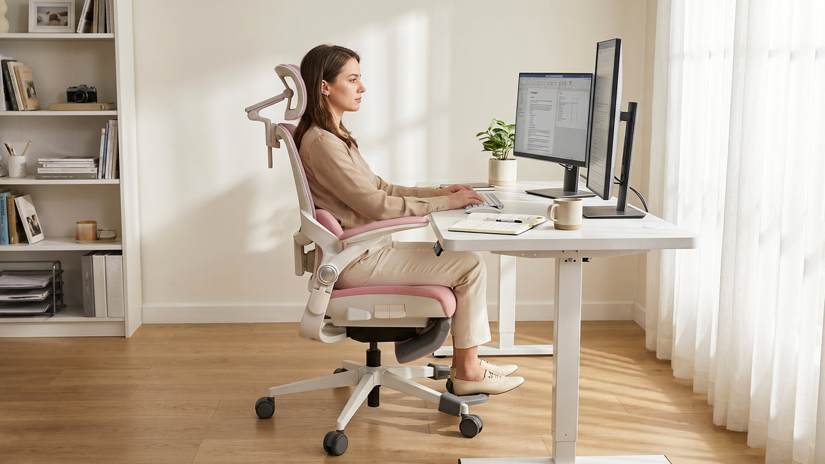 Ergonomic Chair Workspace Focus